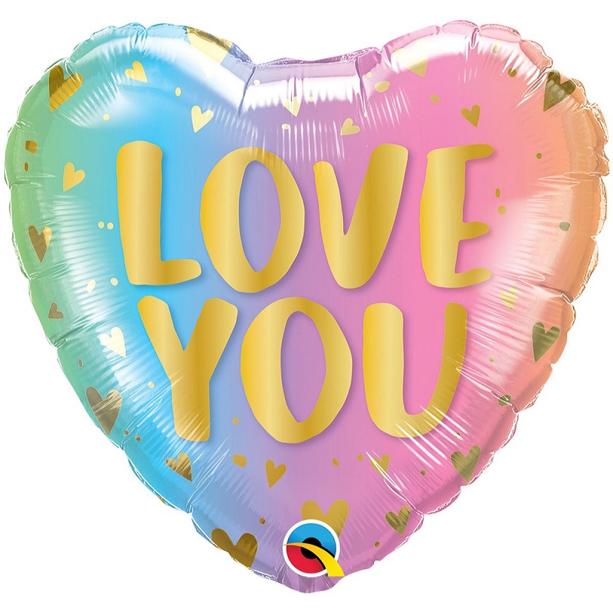 1-1004-1 Шар Сердце "Love you" 45 см