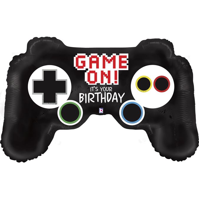 1 Куля фігура Джойстик з написом "Game On! It"