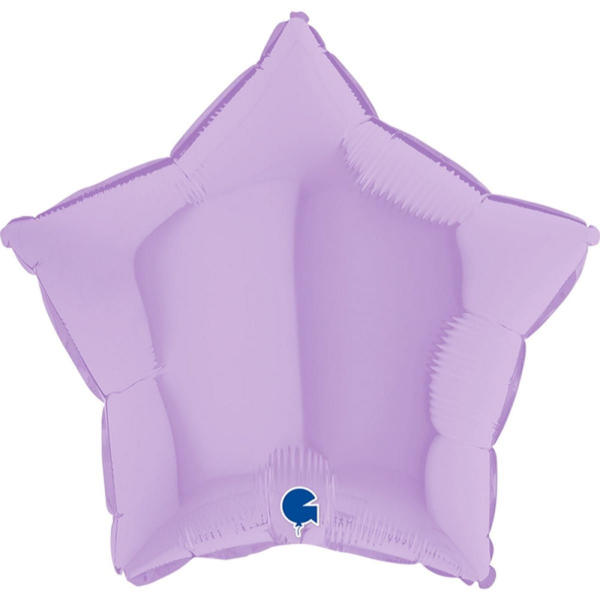 1-976-1 Шар Звезда Grabo макарун лиловый Matte Lilac 45см.